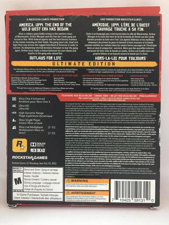 RED DEAD REDEMPTION II ULTIMATE EDITION