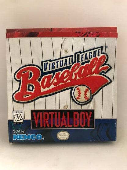 VIRTUAL BOY VIRTUAL LEAGUE BASEBALL (COMPLETE IN BOX)