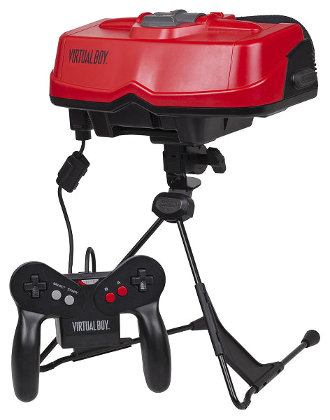 VIRTUAL BOY SYSTEM + STAND + BATTERY PACK