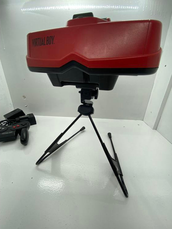 VIRTUAL BOY SYSTEM + STAND + BATTERY PACK