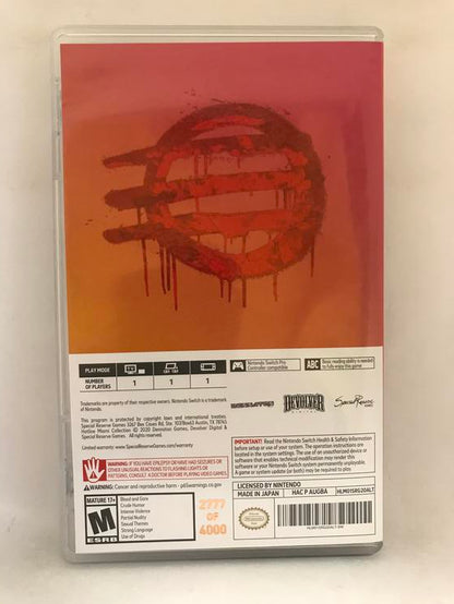 HOTLINE MIAMI COLLECTION (SPECIAL RESERVE GAMES)