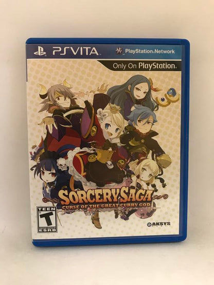 SORCERY SAGA CURSE OF THE GREAT CURRY GOD (WITH BOX) (usagé)