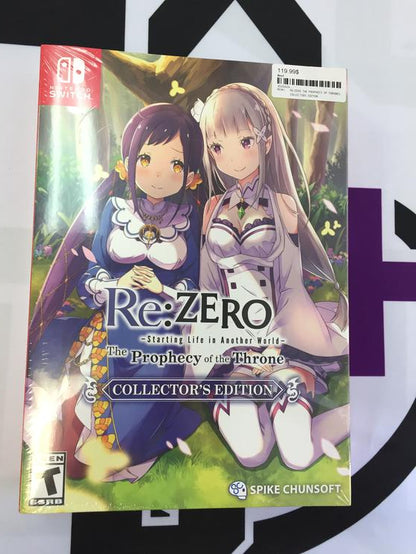 RE:ZERO THE PROPHECY OF THRONES COLLECTORS EDITION