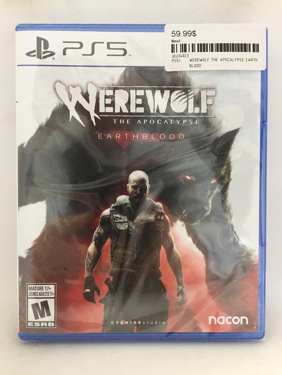 WEREWOLF THE APOCALYPSE EARTHBLOOD