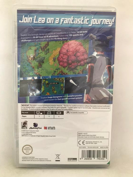 CROSS CODE PAL EDITION (usagé)