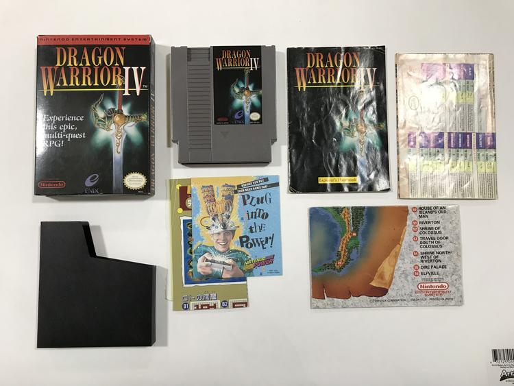 DRAGON WARRIOR IV (COMPLETE IN BOX)