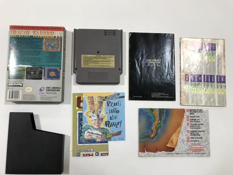 DRAGON WARRIOR IV (COMPLETE IN BOX)