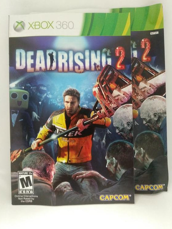 DEAD RISING 2 ZOMBREX EDITION (BOX AND MANUAL ONLY)