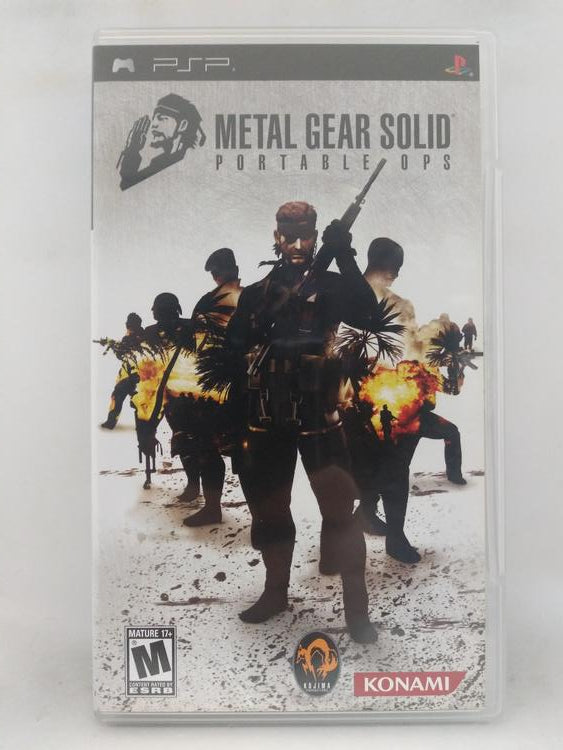 METAL GEAR SOLID PORTABLE OPS (COMPLETE IN BOX) (usagé)