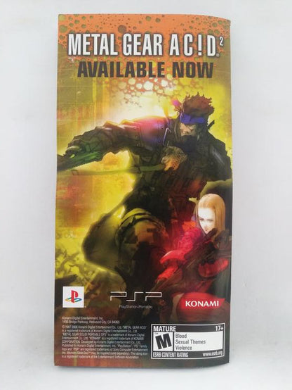 METAL GEAR SOLID PORTABLE OPS (COMPLETE IN BOX) (usagé)