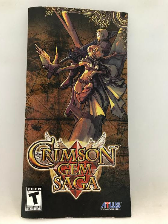 CRIMSON GEM SAGA (COMPLETE IN BOX) (usagé)