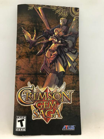 CRIMSON GEM SAGA (COMPLETE IN BOX) (usagé)
