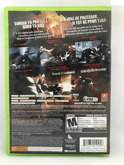 DEAD TO RIGHTS RETRIBUTION (COMPLETE IN BOX)