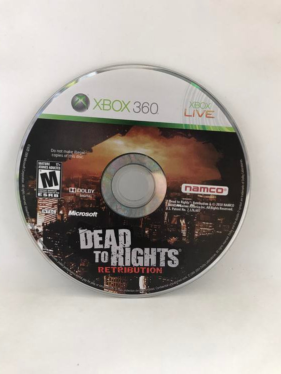 DEAD TO RIGHTS RETRIBUTION (COMPLETE IN BOX)