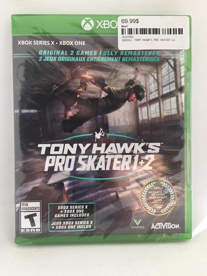 TONY HAWK'S PRO SKATER 1+2