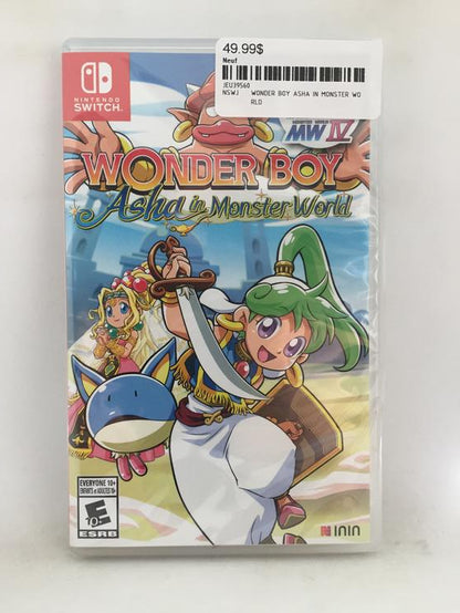 WONDER BOY ASHA IN MONSTER WORLD (usagé)