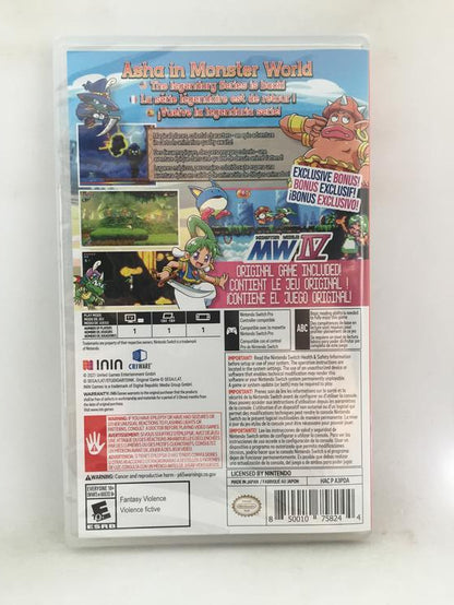 WONDER BOY ASHA IN MONSTER WORLD (usagé)