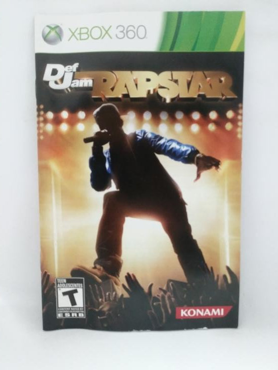 DEF JAM RAPSTAR GAME ONLY (COMPLETE IN BOX)