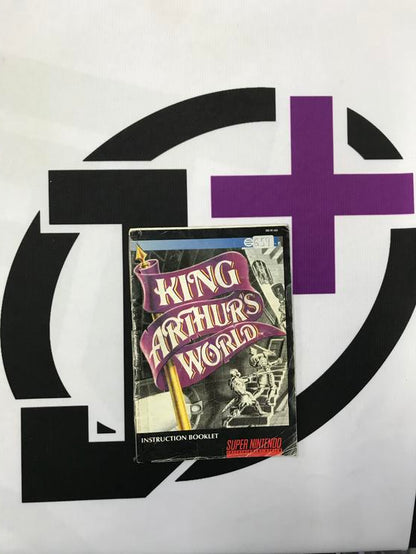 SNES KING ARTHUR'S WORLD INSTRUCTION BOOKLET ENGLISH