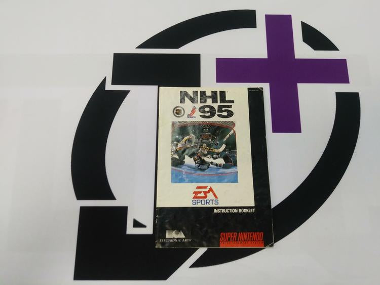 SNES NHL 95 INSTRUCTION BOOKLET ENGLISH
