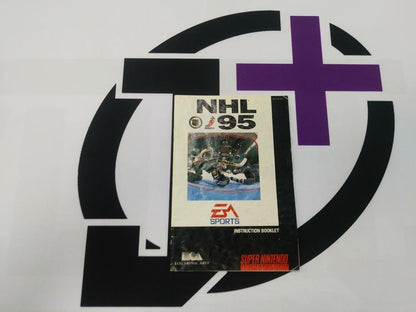 SNES NHL 95 INSTRUCTION BOOKLET ENGLISH