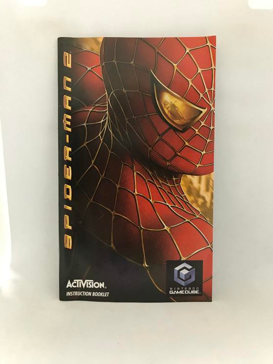 NGC SPIDER-MAN 2 INSTRUCTION BOOKLET ENGLISH