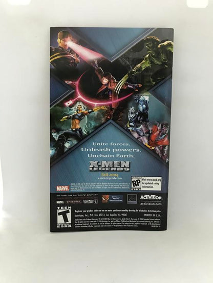 NGC SPIDER-MAN 2 INSTRUCTION BOOKLET ENGLISH