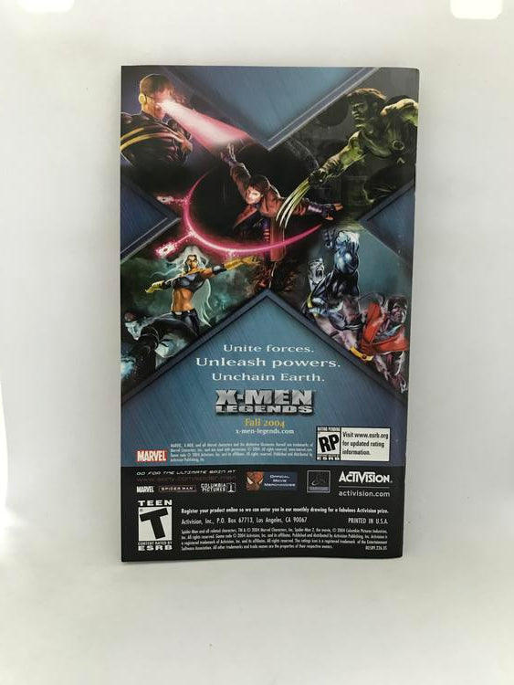 NGC SPIDER-MAN 2 INSTRUCTION BOOKLET ENGLISH (usagé)