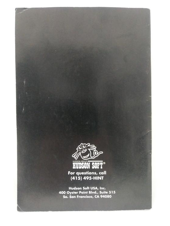 SNES SUPER BOMBERMAN INSTRUCTION BOOKLET ENGLISH