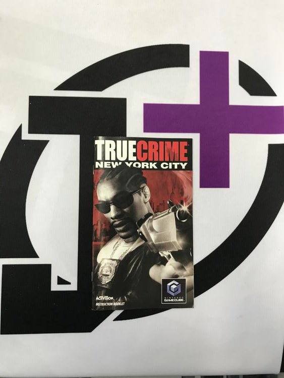 NGC TRUE CRIME NEW YORK CITY INSTRUCTION BOOKLET ENGLISH