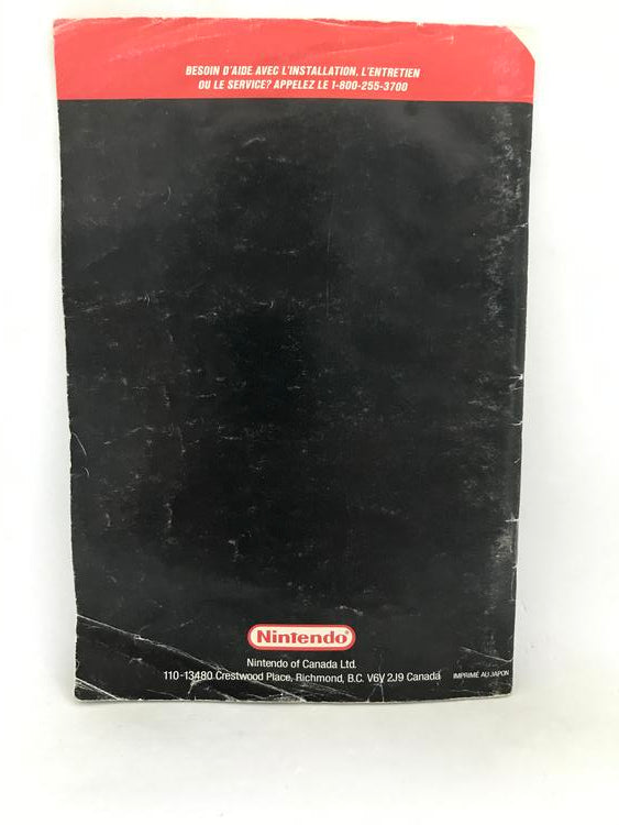 SNES THE LEGEND OF ZELDA A LINK TO THE PAST INSTRUCTION BOOKLET FRENCH (usagé)