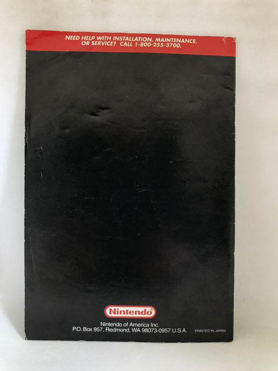 SNES SUPER MARIO ALL-STARS INSTRUCTION BOOKLET ENGLISH