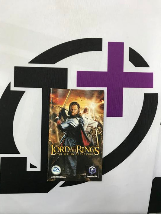 NGC THE LORD OF THE RINGS THE RETURN OF THE KING INSTRUCTION BOOKLET ENGLISH (usagé)