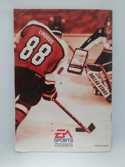 N64 NHL 99 INSTRUCTION BOOKLET ENGLISH