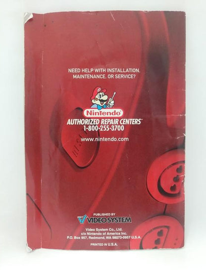 N64 F-1 WORLD GRAND PRIX INSTRUCTION BOOKLET ENGLISH