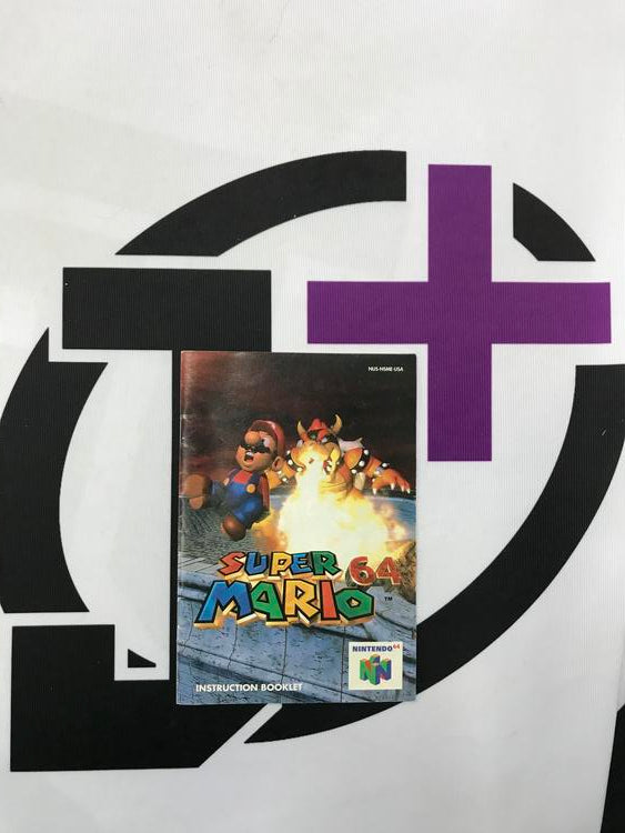 N64 SUPER MARIO 64 INSTRUCTION BOOKLET ENGLISH