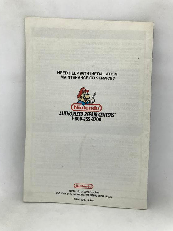 N64 SUPER MARIO 64 INSTRUCTION BOOKLET ENGLISH