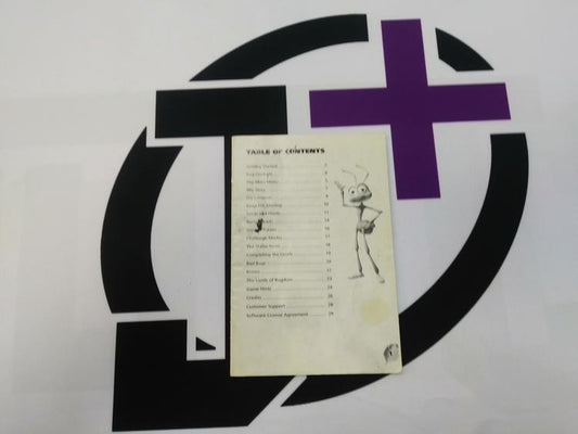 N64 A BUG'S LIFE INSTRUCTION BOOKLET ENGLISH (usagé)