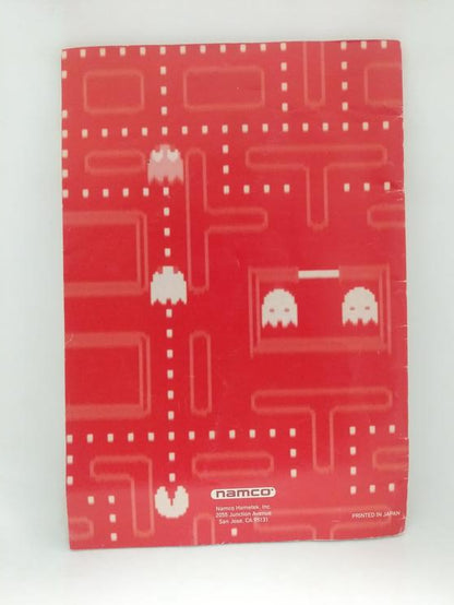 N64 NAMCO MUSEUM 64 INSTRUCTION BOOKLET ENGLISH