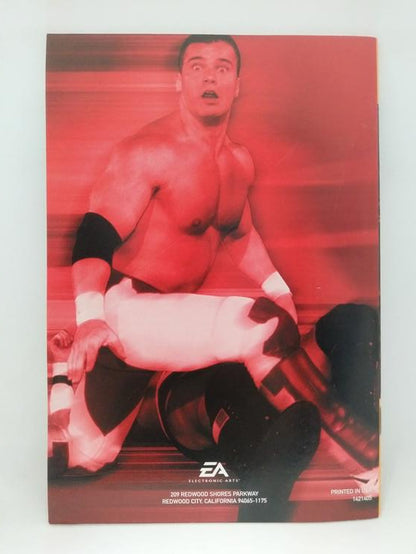 N64 WCW BACKSTAGE ASSAULT INSTRUCTION BOOKLET BILINGUAL
