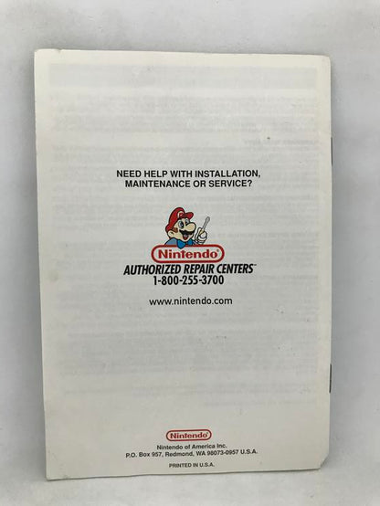 N64 WAVE RACE 64 INSTRUCTION BOOKLET ENGLISH