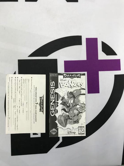 GEN BONKERS INSTRUCTION BOOKLET ENGLISH (usagé)