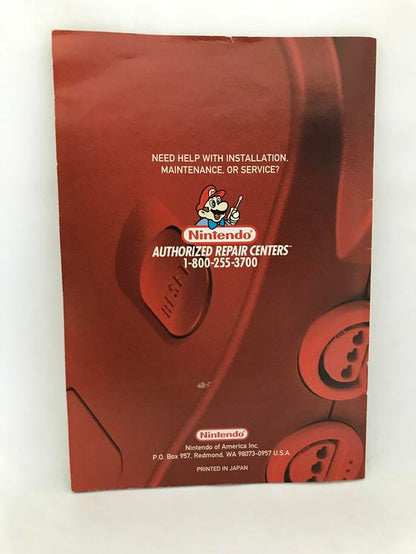 N64 007 GOLDENEYE INSTRUCTION BOOKLET ENGLISH