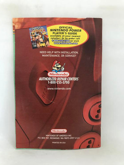 N64 BANJO-TOOIE INSTRUCTION BOOKLET BILINGUAL (usagé)