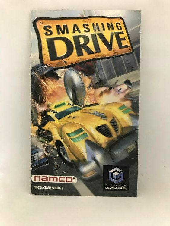 NGC SMASHING DRIVE INSTRUCTION BOOKLET ENGLISH (usagé)