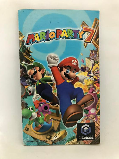 NGC MARIO PARTY 7 INSTRUCTION BOOKLET BILINGUAL