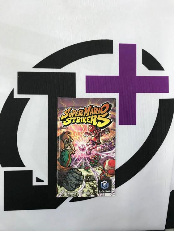 NGC SUPER MARIO STRIKERS INSTRUCTION BOOKLET BILINGUAL (usagé)