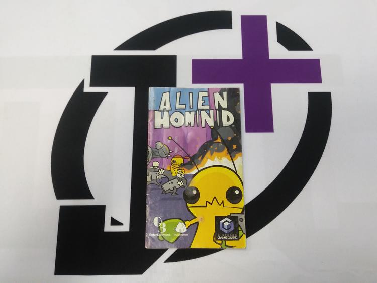 NGC ALIEN HOMINID INSTRUCTION BOOKLET FRENCH