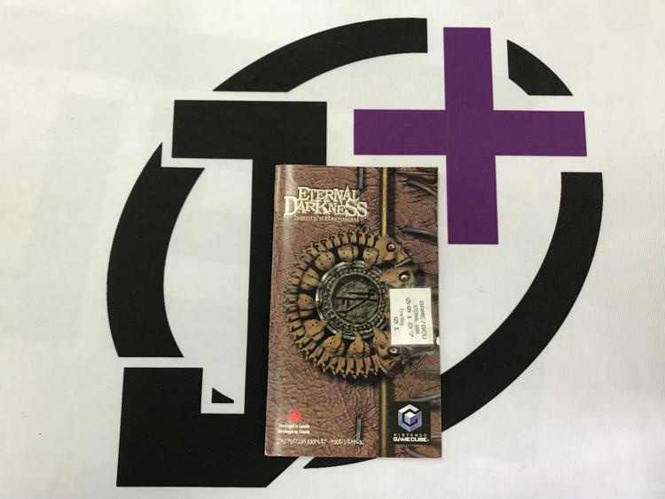NGC ETERNAL DARKNESS INSTRUCTION BOOKLET BILINGUAL (usagé)