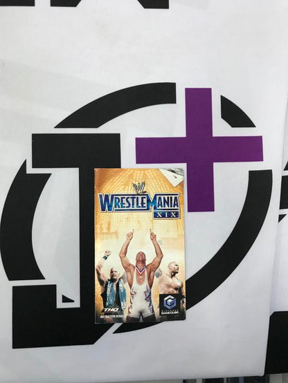 NGC WWE WRESTLEMANIA XIX INSTRUCTION BOOKLET ENGLISH (usagé)